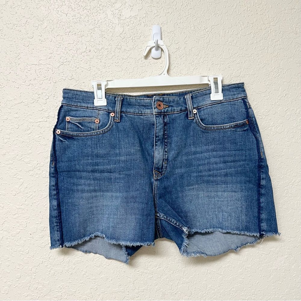 Vineyard Vines Blue Denim Cutoff Shorts Raw Hem Jean Shorts Size 30